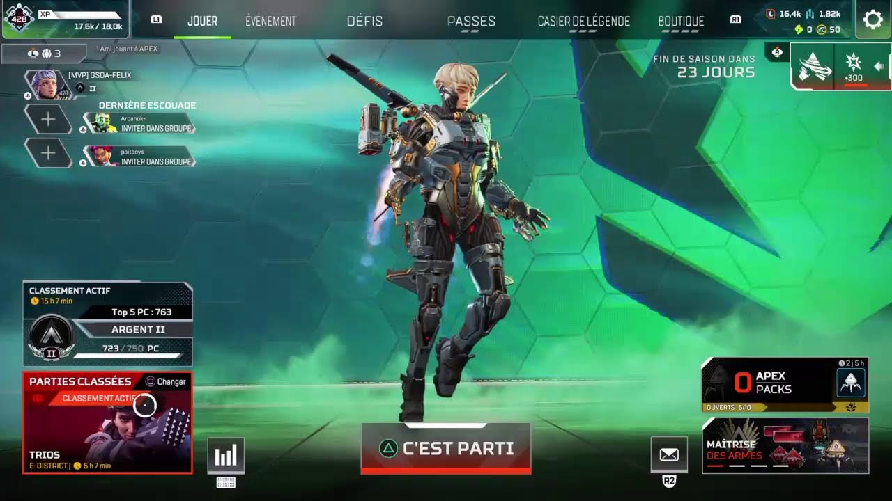 LIVE FR APEX LÉGENDE #RANKED