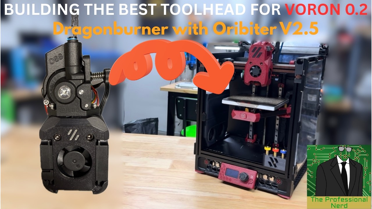 Building the Best Toolhead for the Voron 0.2 - Dragonburner with Orbiter Extruder and Toolboard