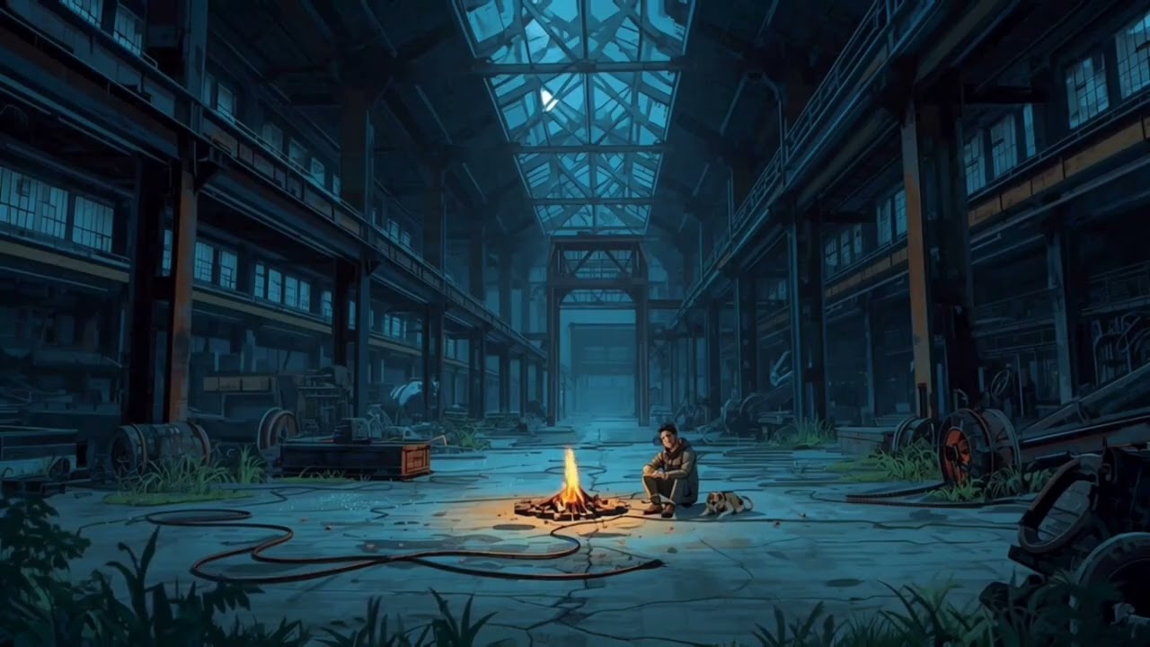 Where Machines Once Roared || 4 Hours Rusted Factory Ambience