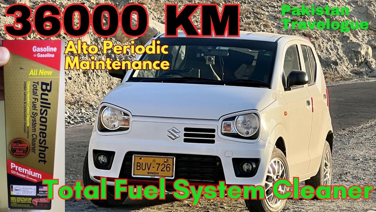 Using Fuel System Cleaner After Running 36,000 km | 660cc Alto VXR | Car Maintenance Tips