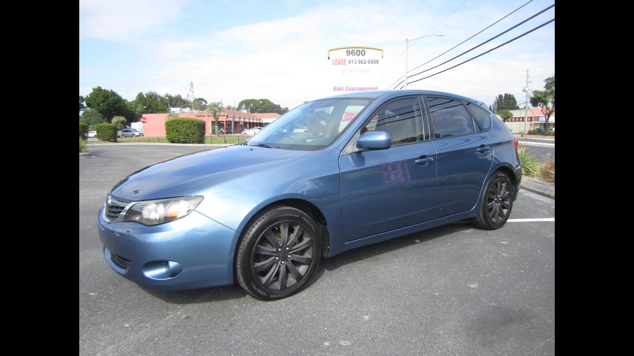 SOLD 2009 Subaru Impreza Hatchback One Owner Meticulous Motors Inc Florida For Sale