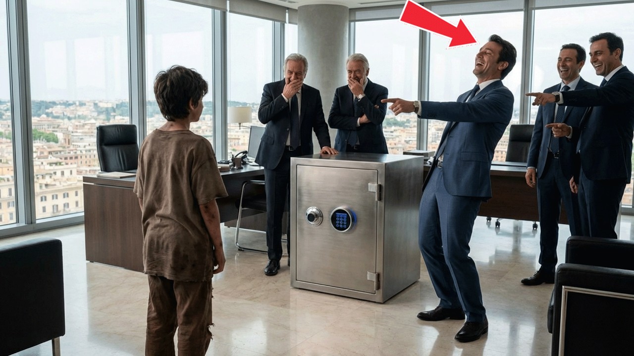 TI DO 100 MILIONI SE APRI LA CASSAFORTE»—IL MILIONARIO RIDE, MA IL BIMBO POVERO LO STUPÌ