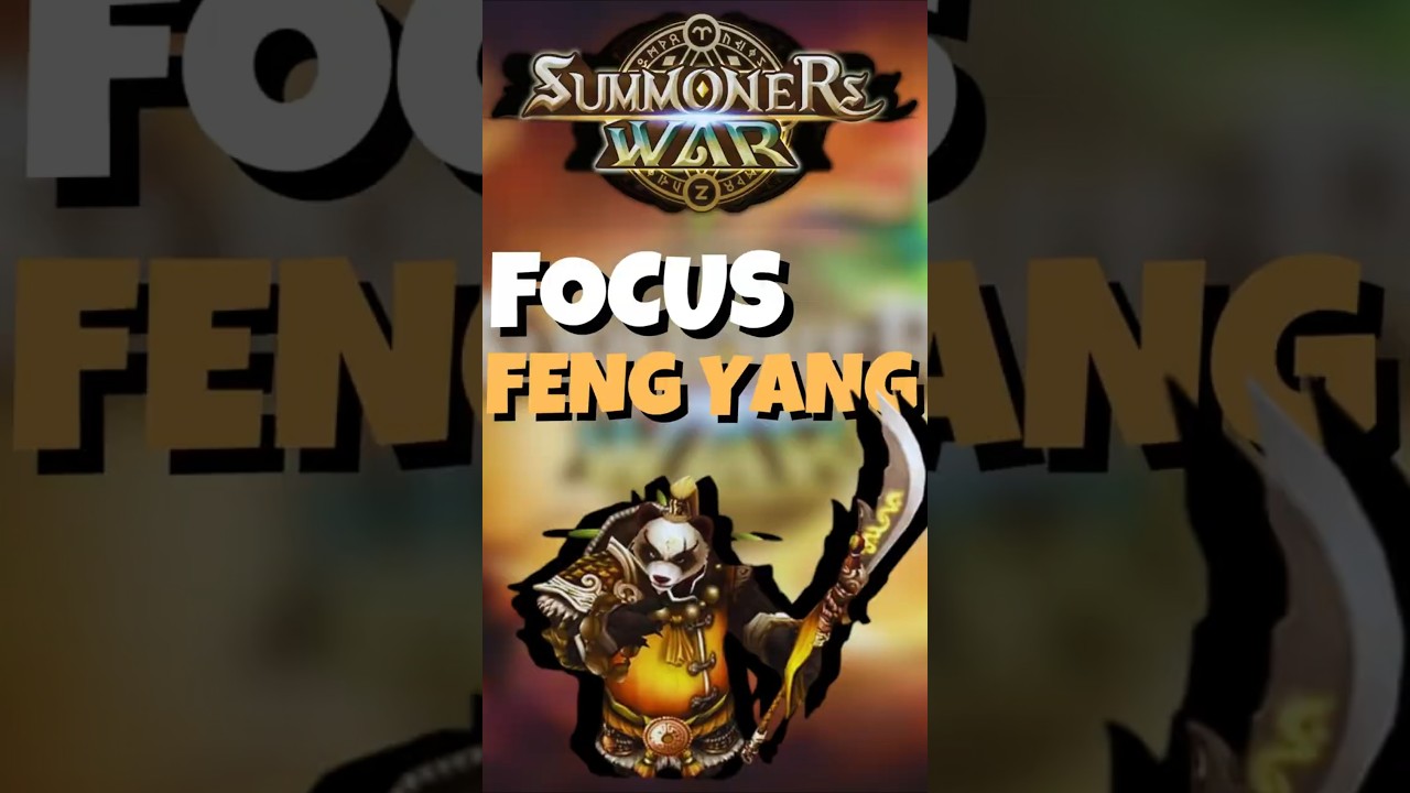 CONSEILS, RUNAGES, UTILISATIONS de FENG YAN : LE DIEU DU SIEGE sur SUMMONERS WAR !!