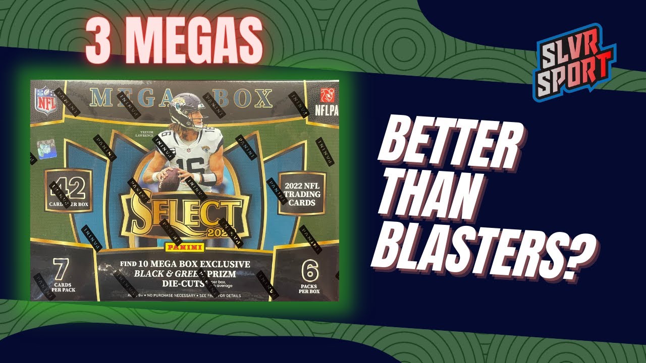 Auto Hit - 2022 Select Football Mega Box (X3). 50% More Than A Blaster, But Are They Better?