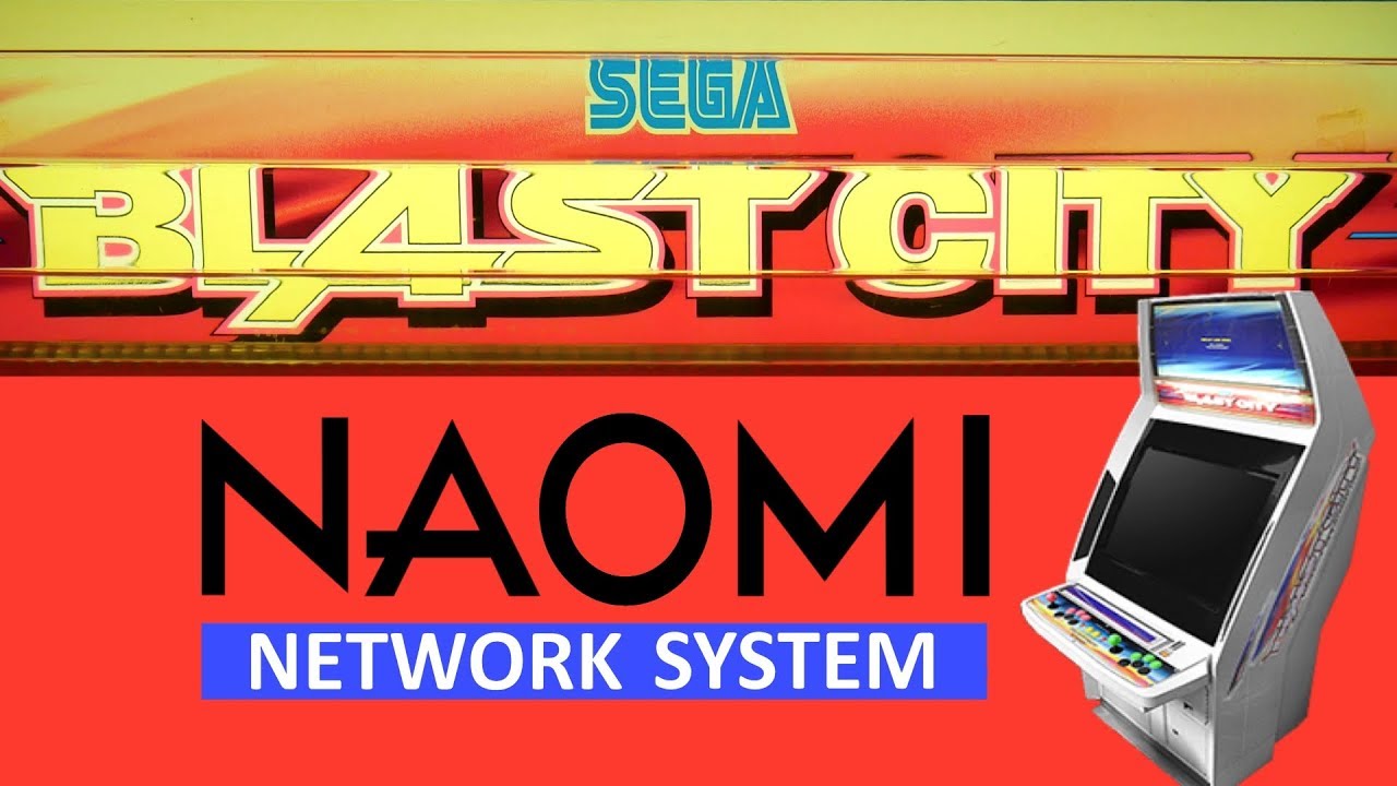 Sega Blast City Arcade с настройкой Naomi 2 NetBoot