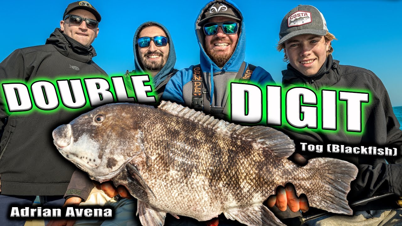 НОВЫЙ PB Tog! - Blackfishing South Jersey (Jersey Boy Charters)