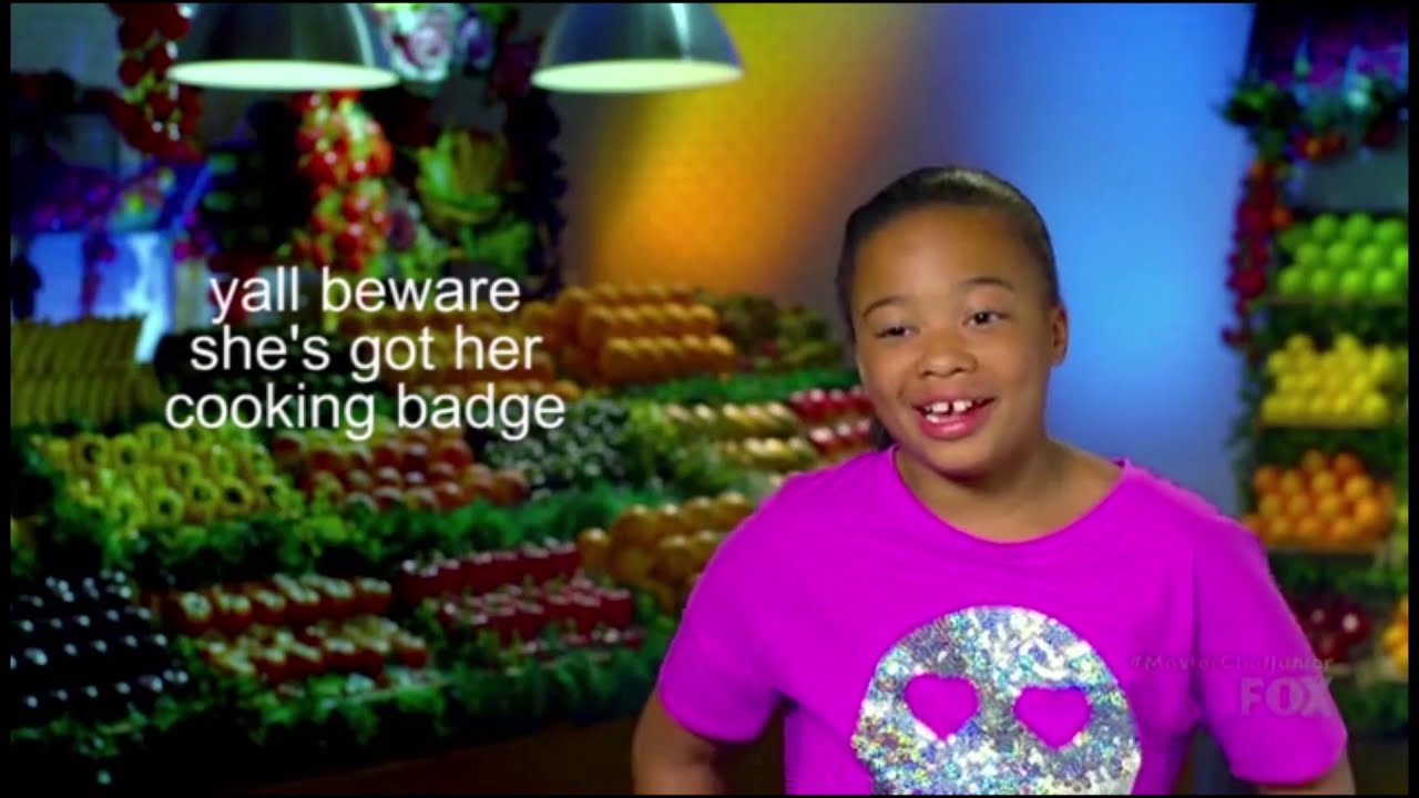 i edited an episode of masterchef junior so we can all laugh and cry together