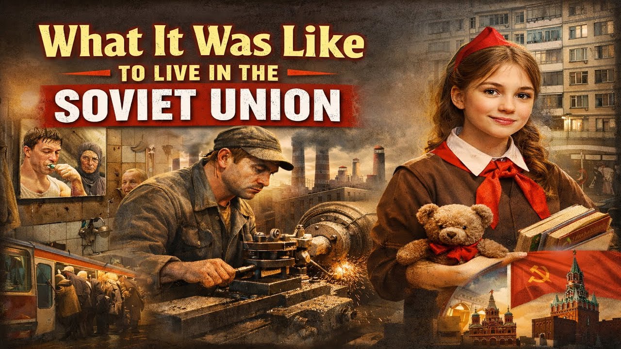 What Life Was Really Like in the Soviet Union | Daily Struggles & Survival | History for Sleep