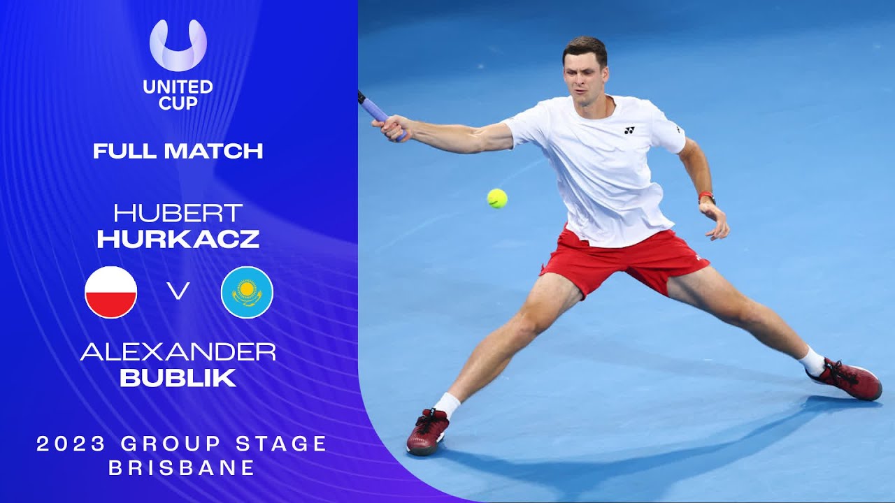Hubert Hurkacz v Alexander Bublik Full Match | United Cup 2023 Group B