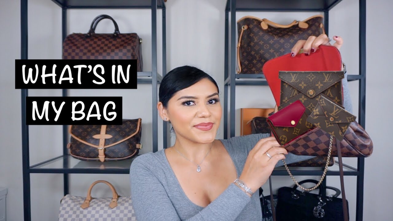 WHAT'S IN MY BAG | LOUIS VUITTON FAVORITE MM