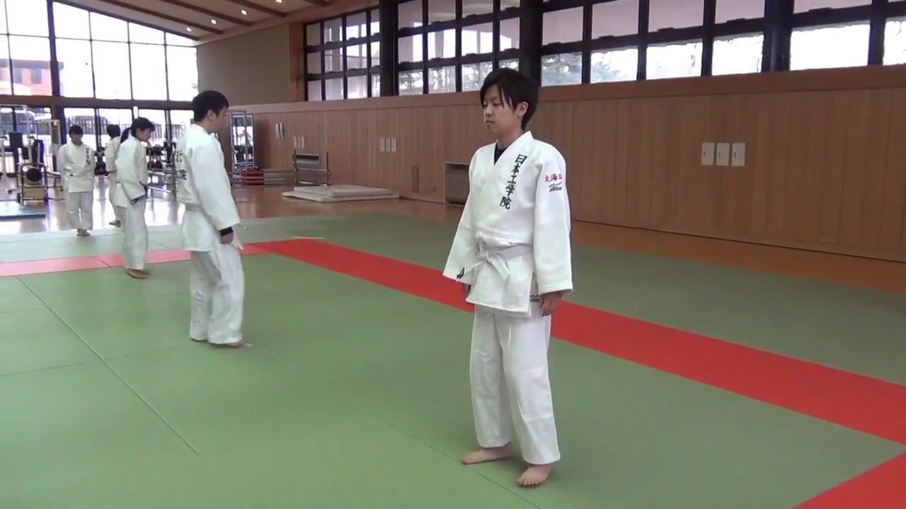 柔道授業（3年生）　礼法