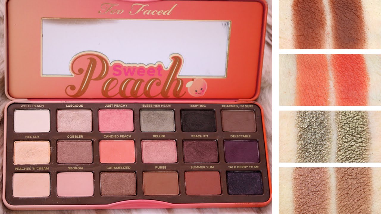 Too Faced Sweet Peach Palette DUPES, Review + Tutorial