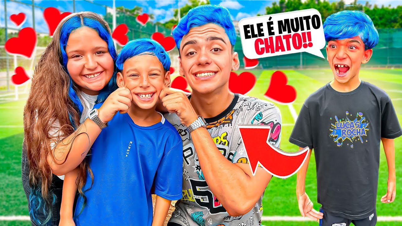 TESTAMOS O LUCAS ROCHA COM O ARTHUZINHO KRIWAT IRMÃO DO MATHEUS KRIWAT *ele se irritou
