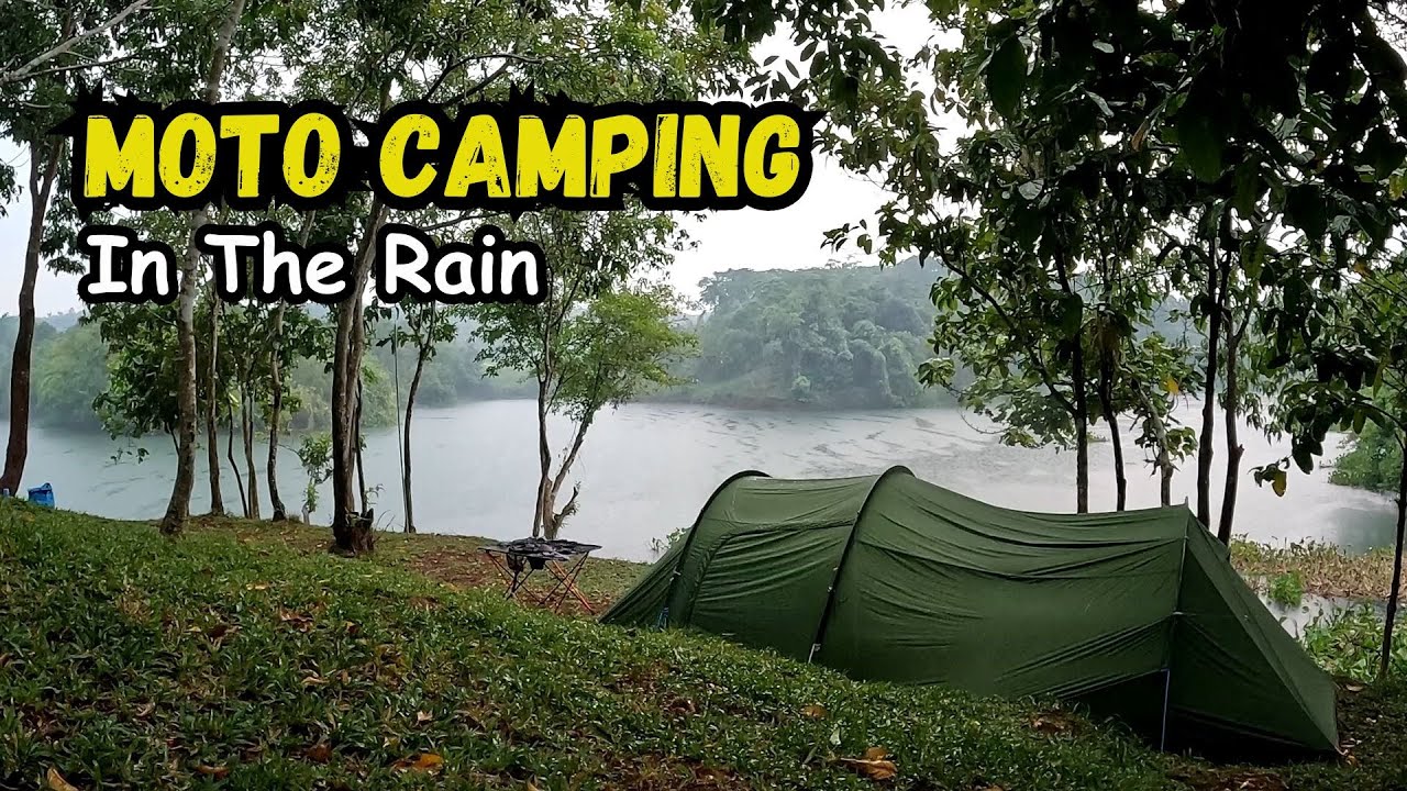 Ayaw ko na umuwi | The Best Campsite by the lake | Motocamping