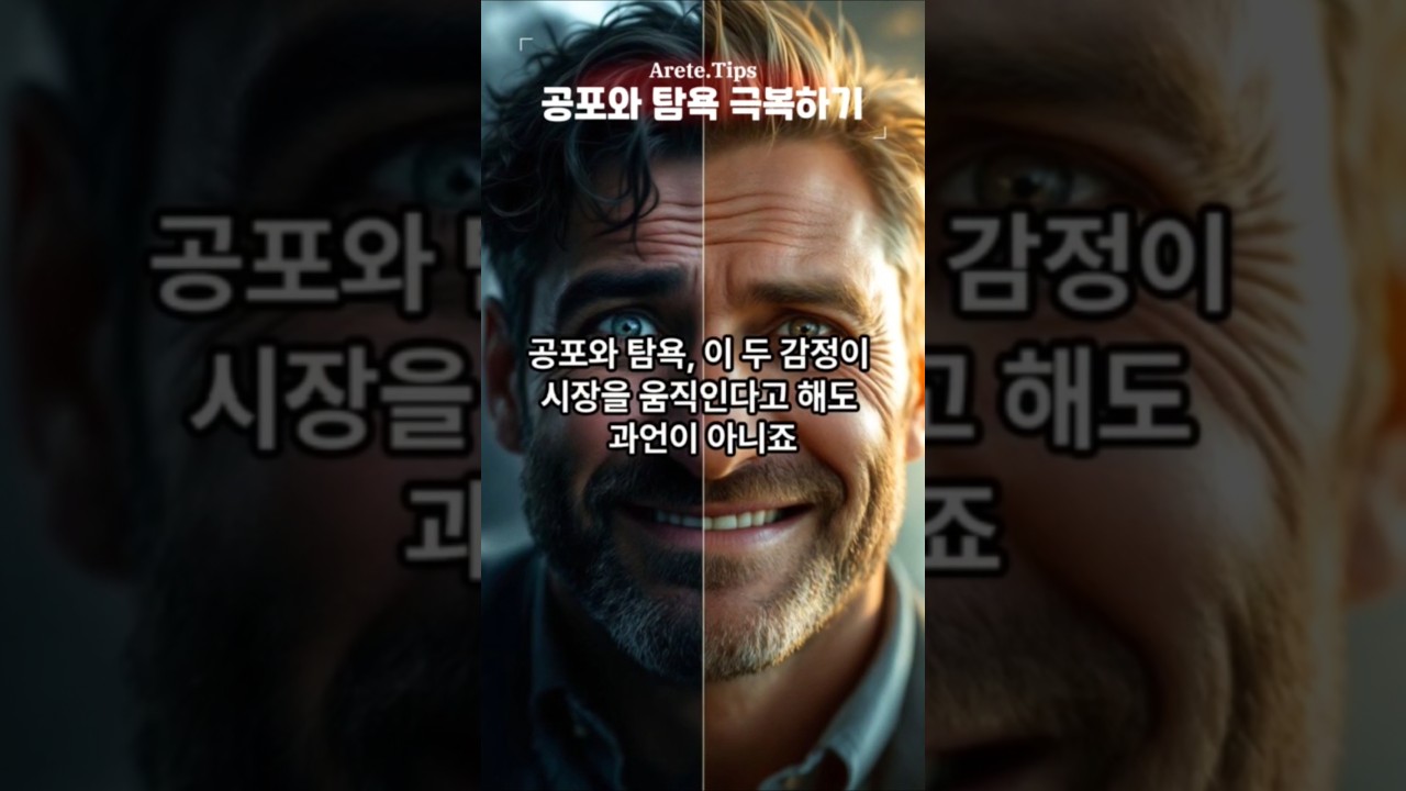 📢투자 심리 공포와 탐욕 극복하기