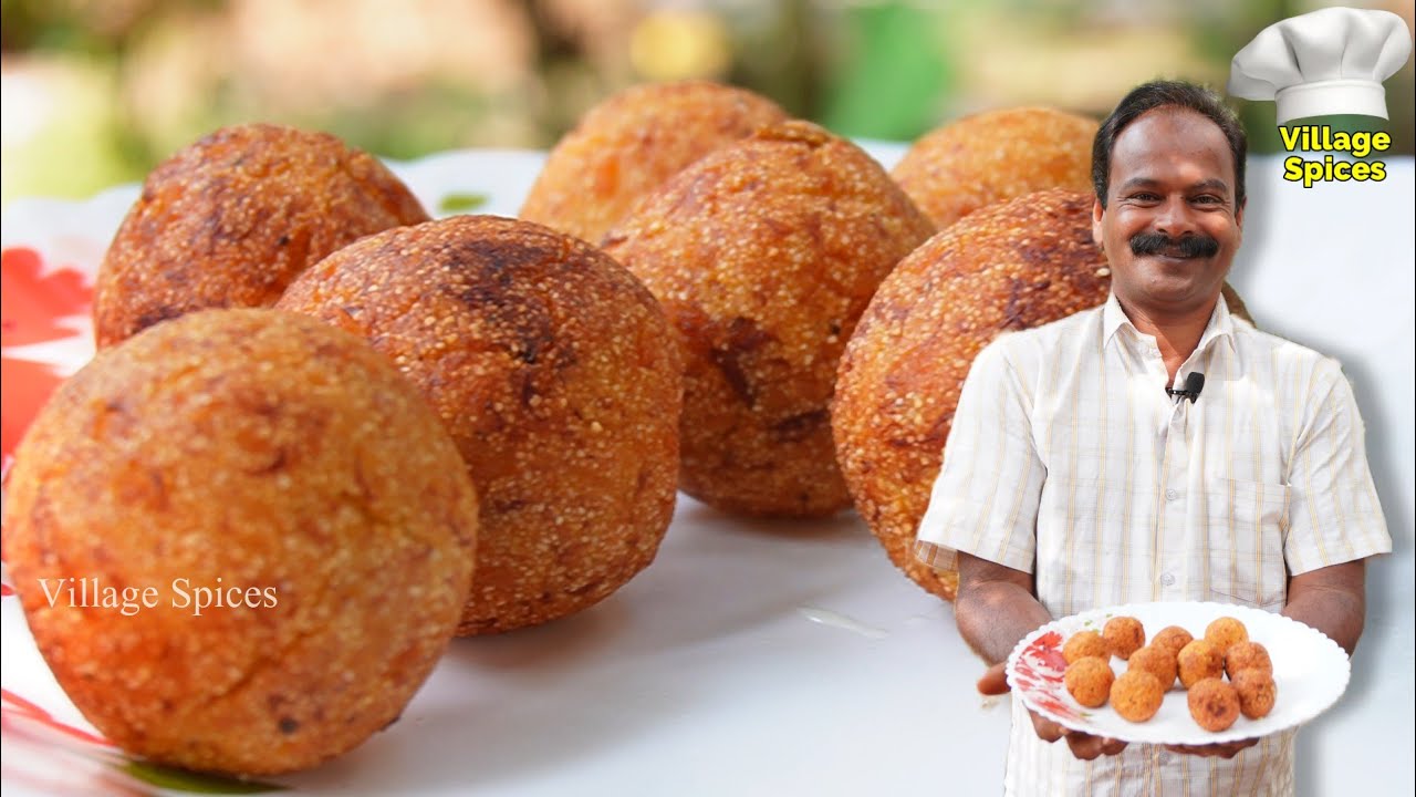 എത്തപ്പഴം കൊണ്ട് 10 മിനിറ്റിൽ ഒരു കിടുക്കാച്ചി ഐറ്റം 😋 | Evening Snacks | Village Spices