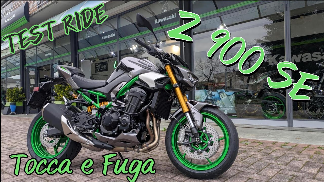 🔥 Tocca e Fuga: Kawasaki Z900 SE – Test Ride e Prime Sensazioni!