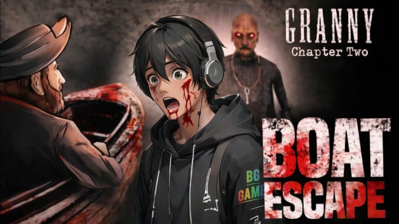 Granny Chapter2 Boat 🚢 Escape 2nd Time In Live Gameplay granny 👵