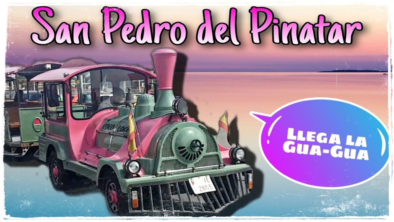 🇪🇸 Paseando con la gua-gua por las salinas y puerto marítimo 🚂 San Pedro del Pinatar - Murcia