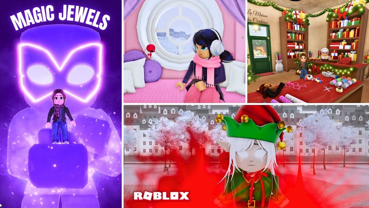 *FANTÁSTICO*☃️🐞MAGIC JEWELS COM UMA INCRÍVEL HISTÓRIA DE NATAL(Giftless) - Roblox 