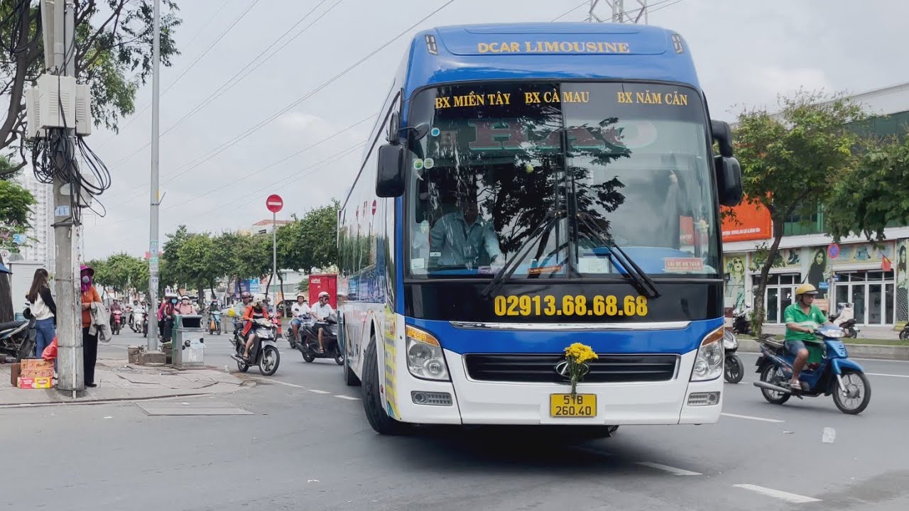 Xe khách Việt Nam , ngắm xe ở xa cảng Miền Tây