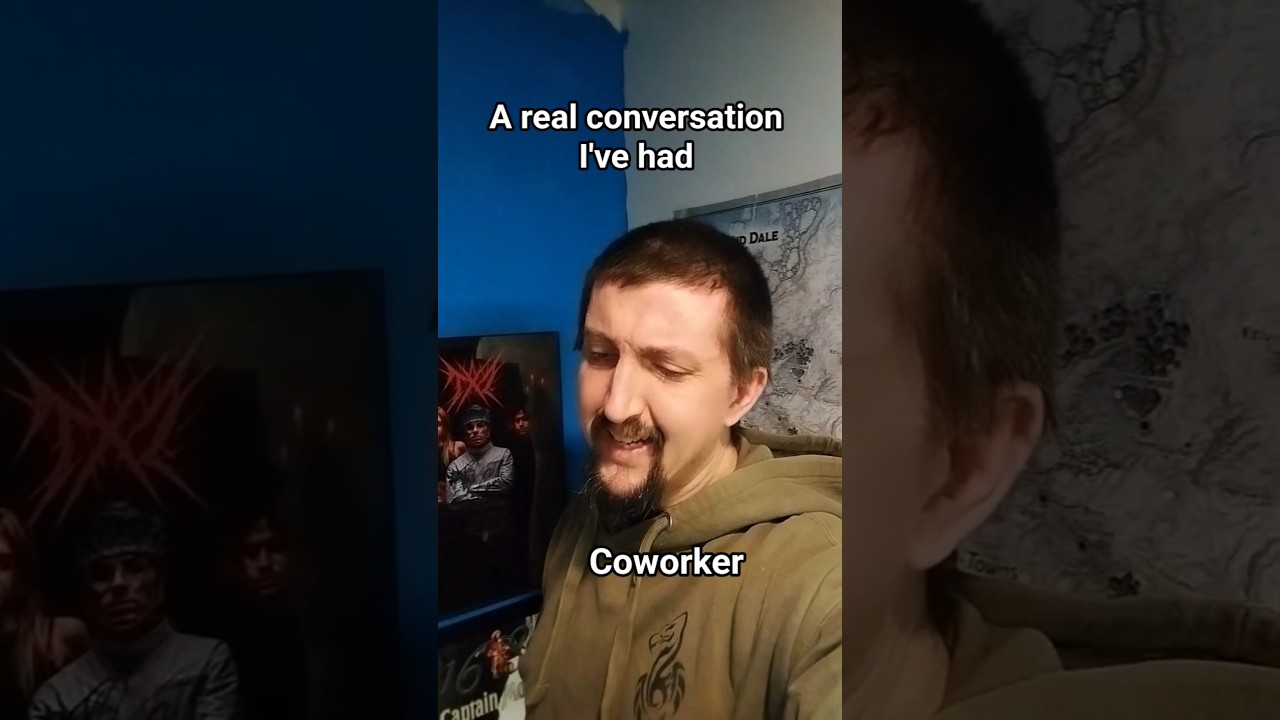 This really did happen #realconversations