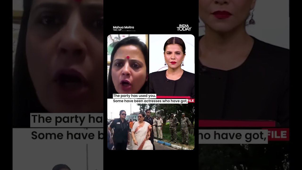 Mahua Moitra Dares Rebel TMC MPs to Quit, Says Party Doesn't Need &lsquo;Disloyal&rsquo; Leaders #mahuamoitra