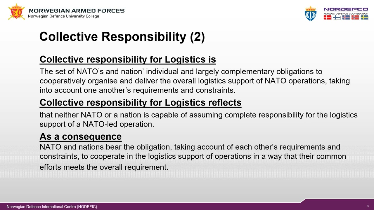 NATO 1 03 Logistic functions