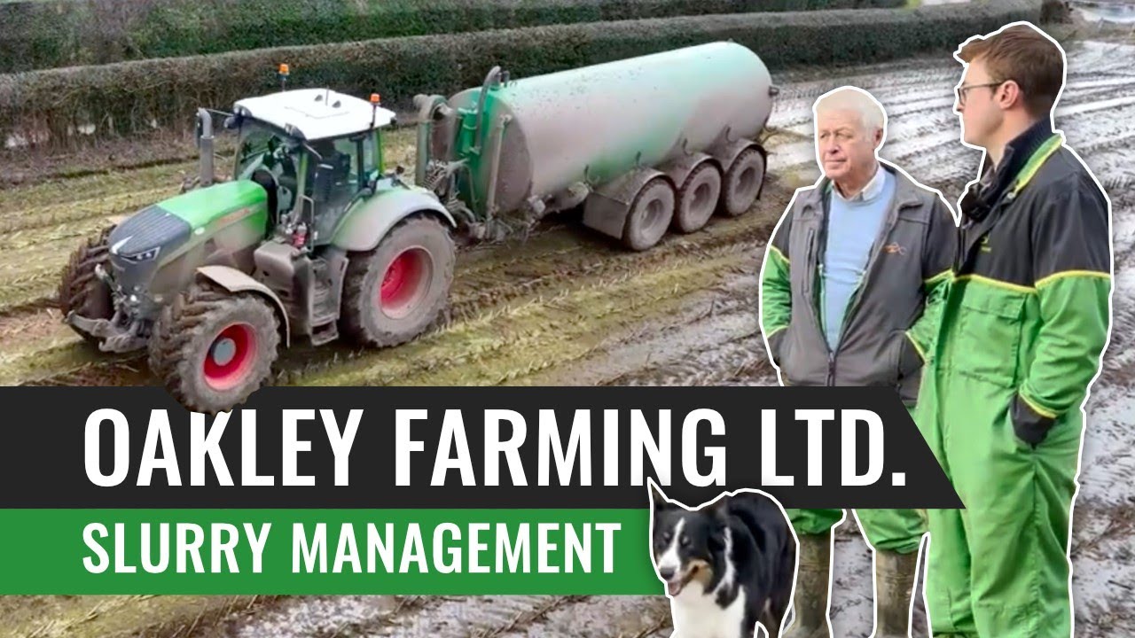 Управление навозом на крупном молочном хозяйстве - Oakley Farming Ltd., Великобритания