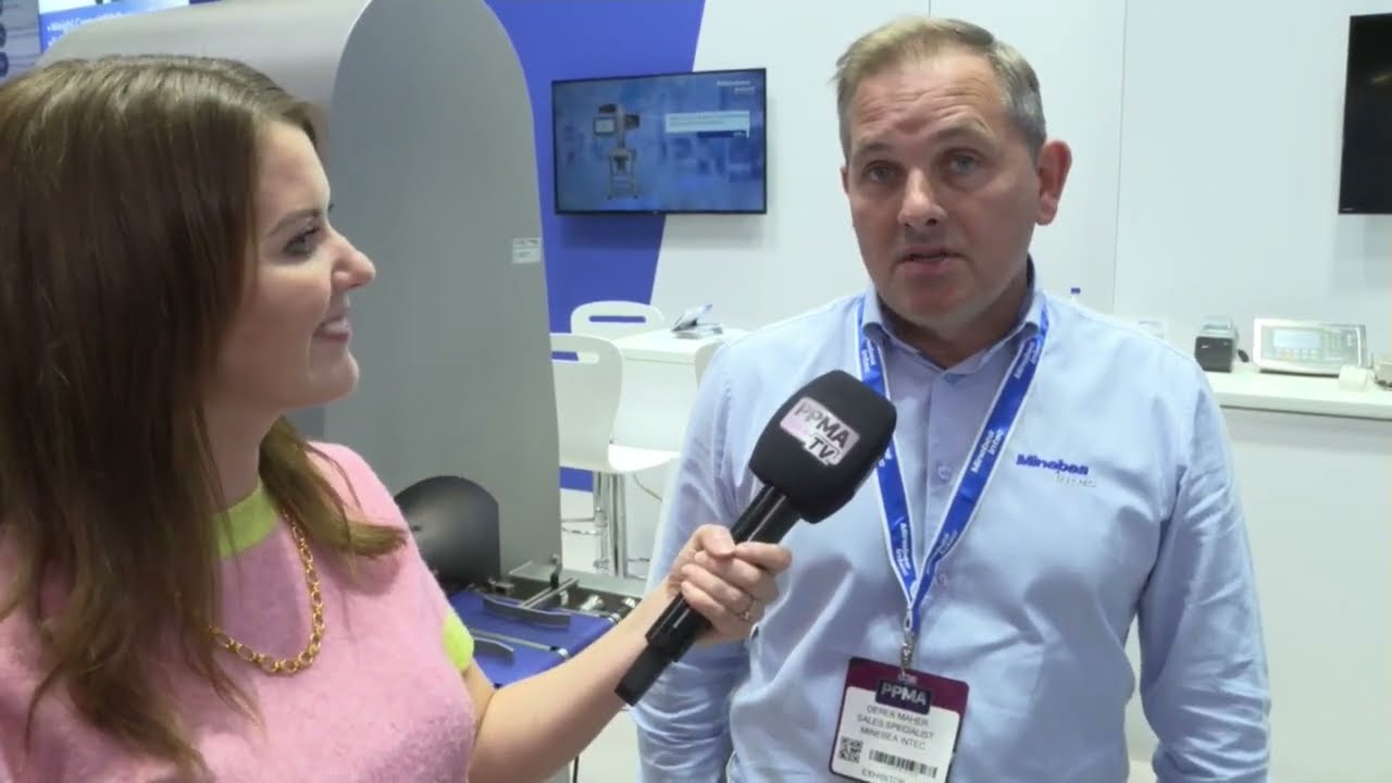 Showcasing the Blue HMI live at PPMA 2024, UK