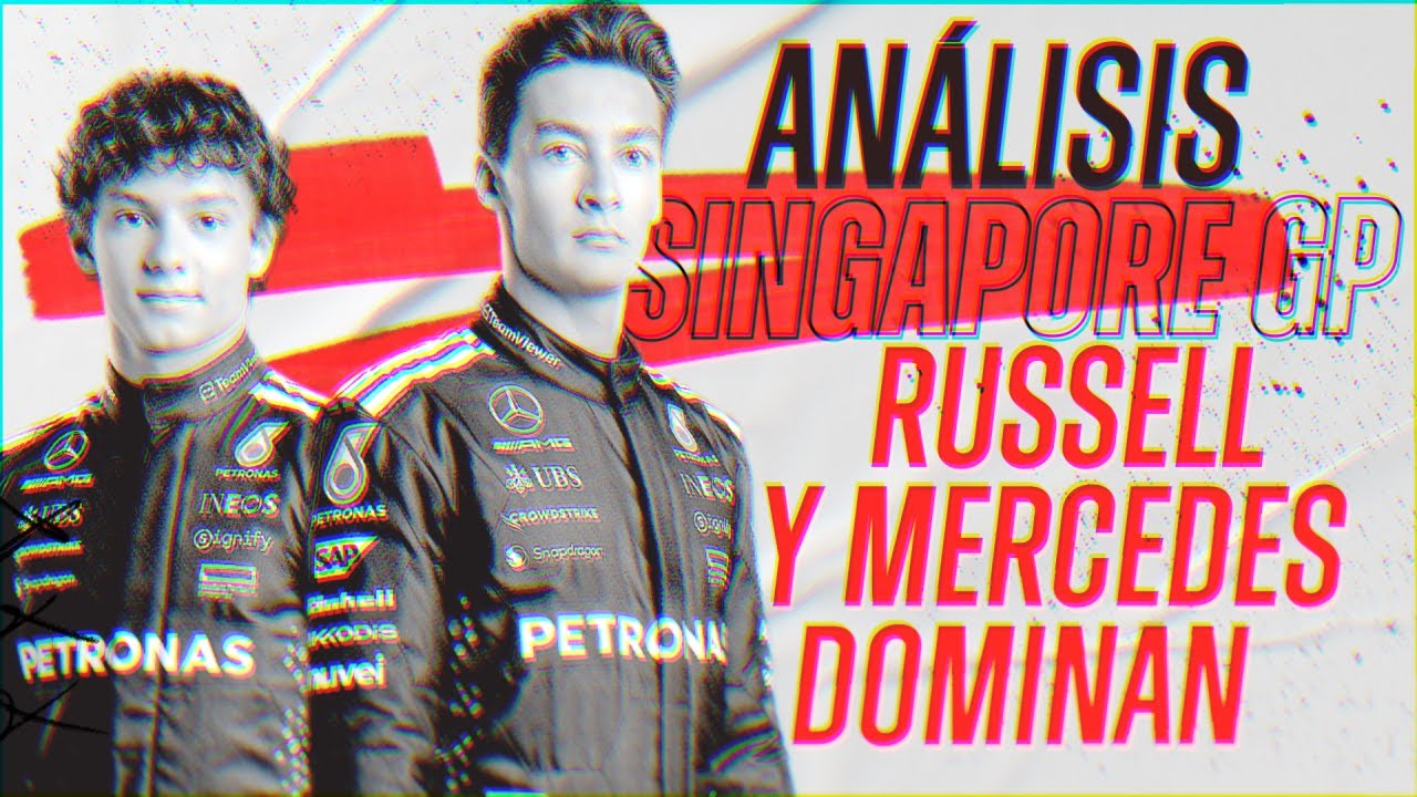 Russell domina y Mercedes resurge en Singapur. #StreamPassF1