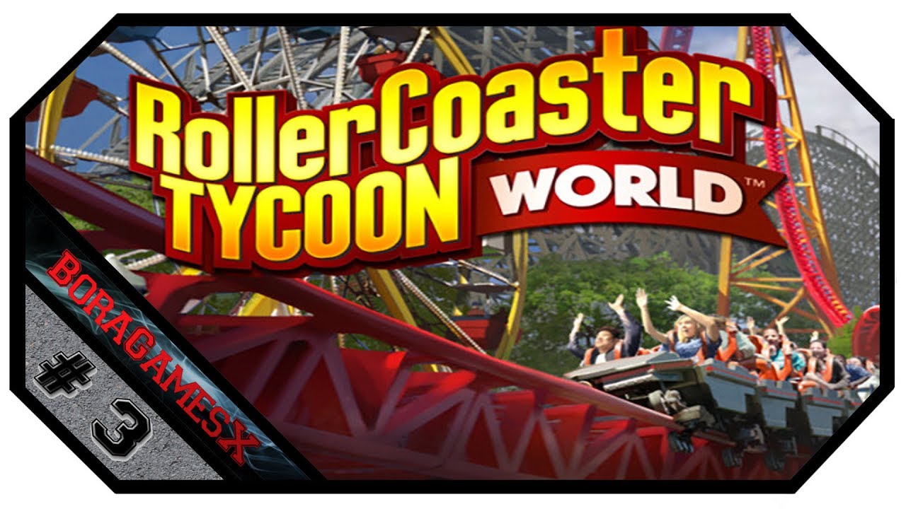 Zagrajmy w RollerCoaster Tycoon World | #3 | Zaczynamy karierę 💥
