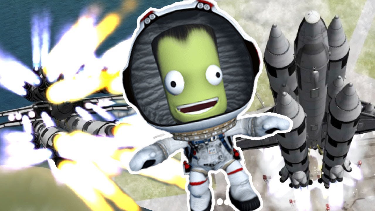LAUNCHING THE BIGGEST ROCKETS | Kerbal Space Program