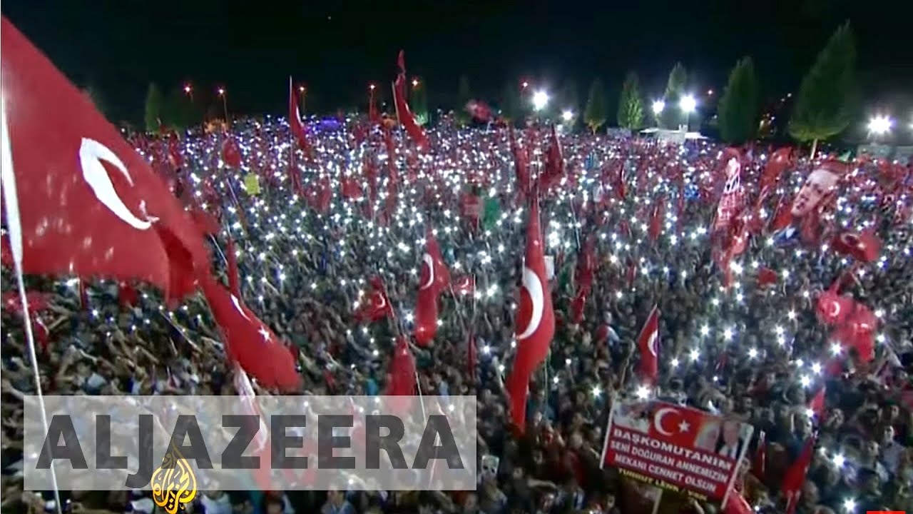 Turkey&rsquo;s pro-government rallies end in Ankara