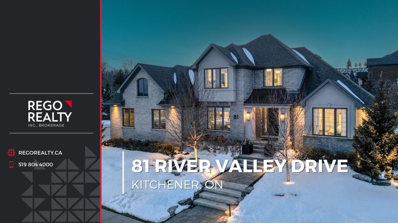 Luxury Listing in Kitchener's Hidden Valley | 81 River Valley Dr | Rego Realty
