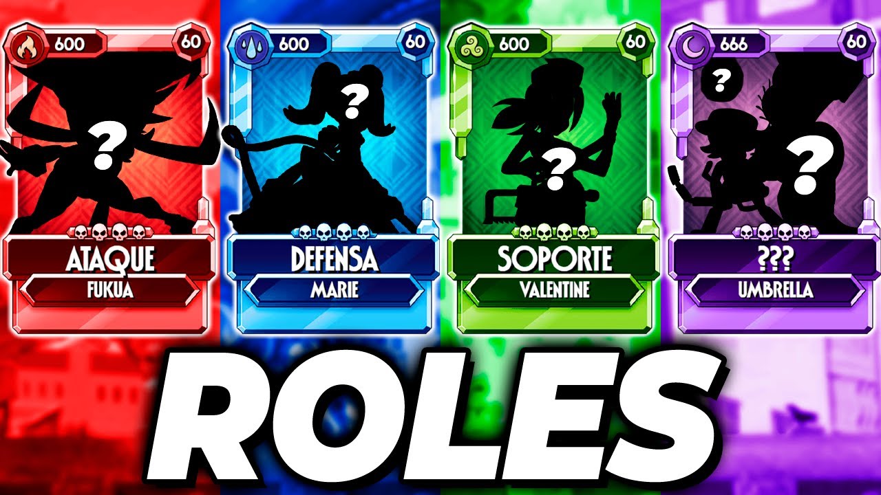 Roles EXPLICADOS / Skullgirls Mobile