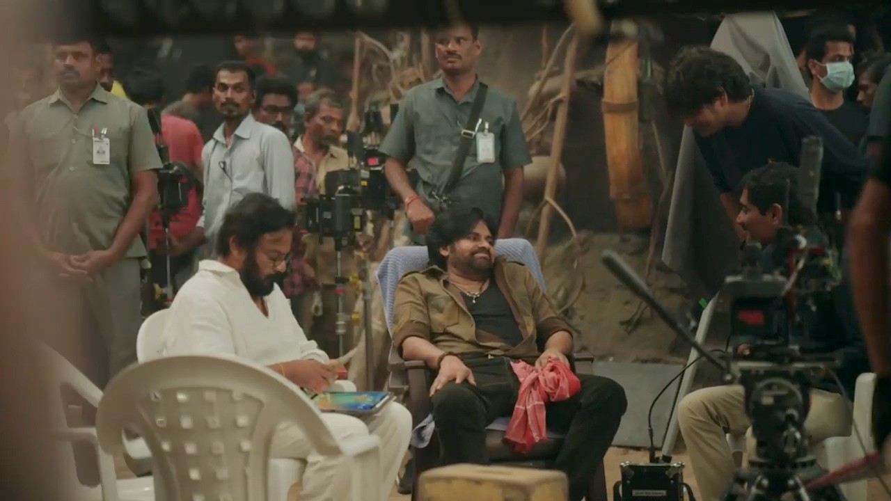 Art Director Anandsai Garu ‘Ustaad Bhagatsingh Making videos..| Pawan kalyan | Harish Shankar
