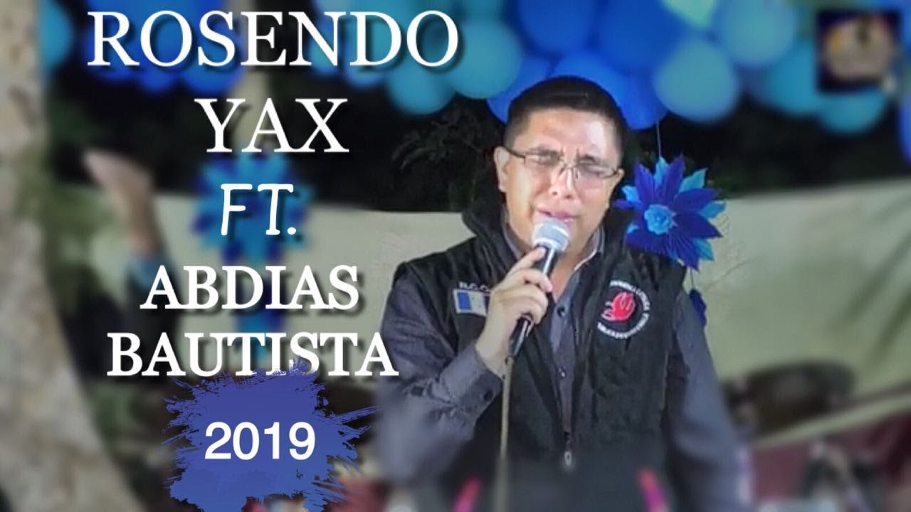 ROSENDO YAX FT. ABDIAS BAUTISTA CANTANDO EN EL CASERIO PALILIC. 7 DE MAYO DE 2019