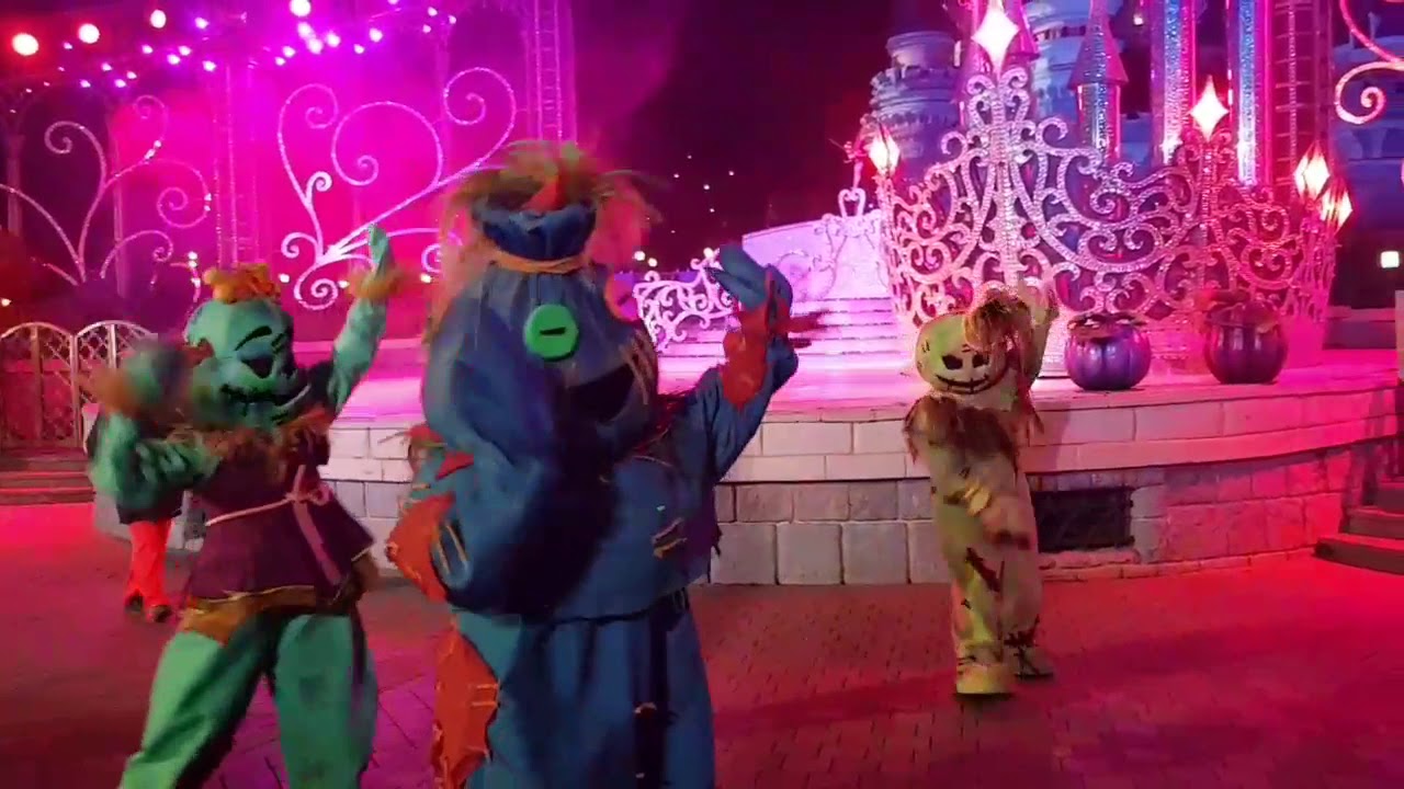La célébration Halloween des méchants Disney