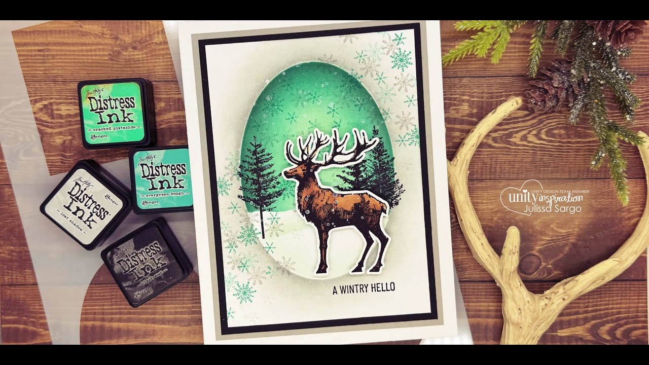 Stamping Inside and Out of Stencil with Unity Stamps