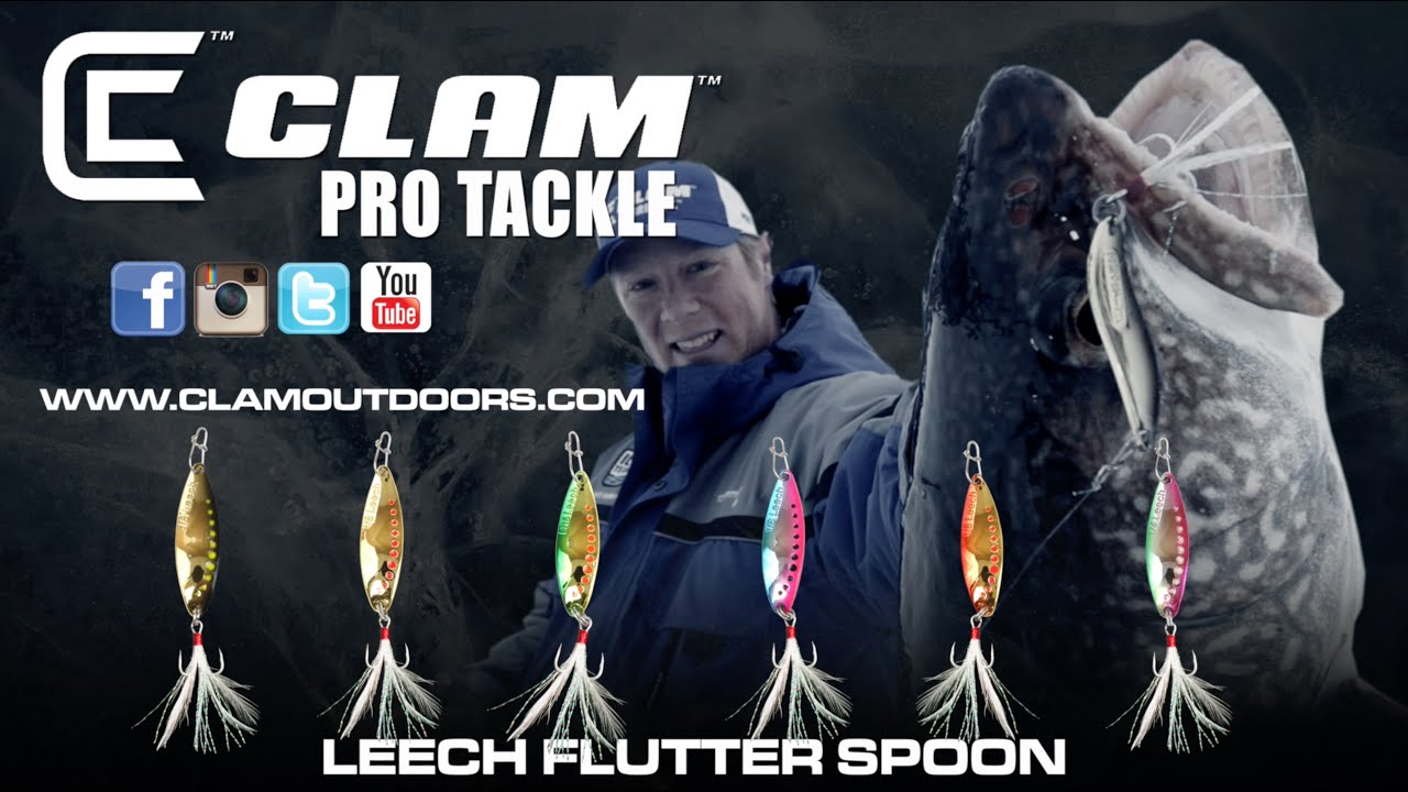 Best Ice Fishing Spoon!  The Leech Flutter Spoon