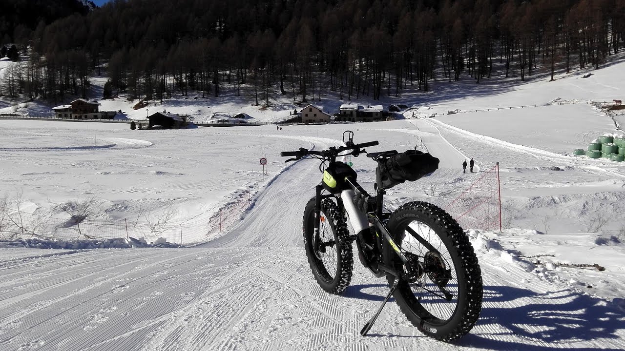 Giro Alpe Vago su neve in Fat Ebike