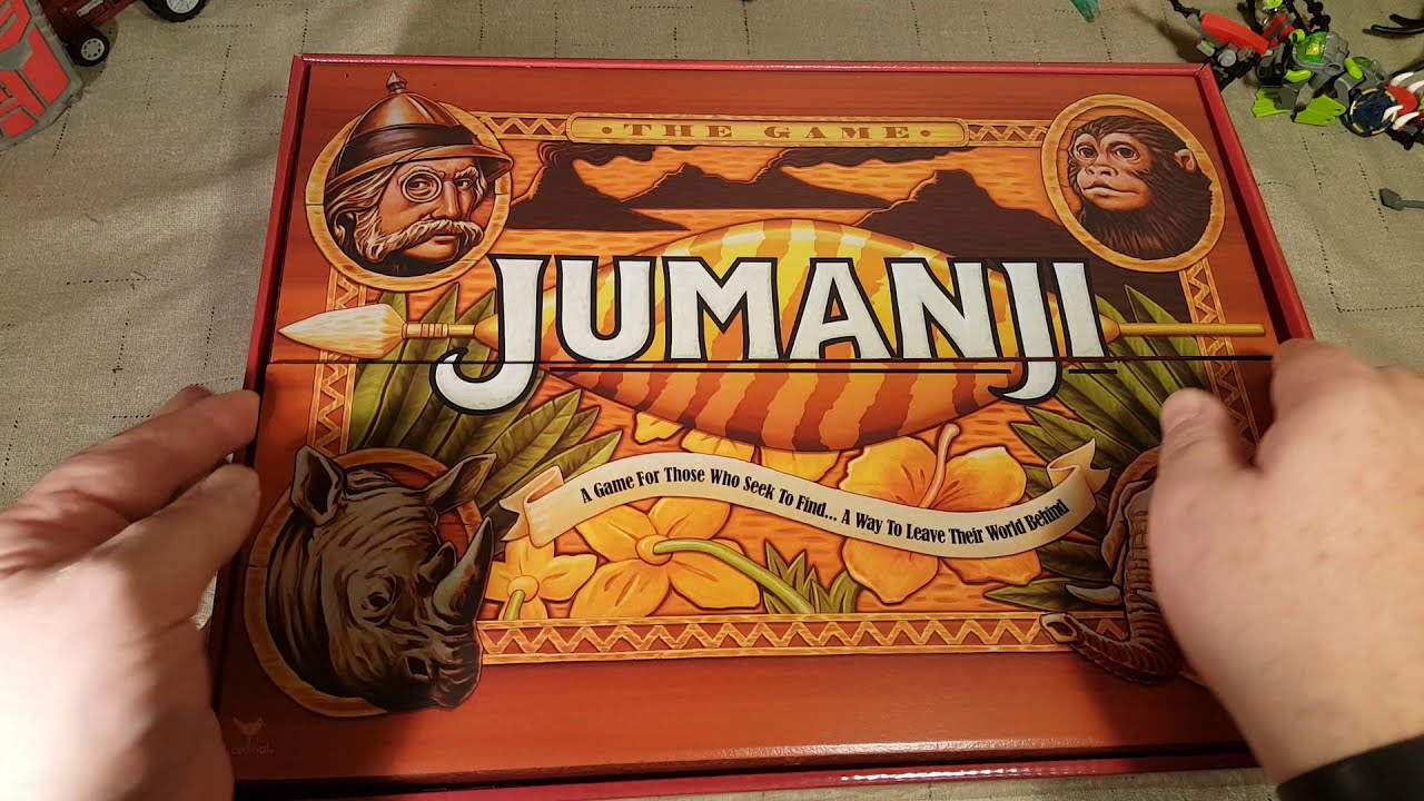 Обзор распаковки Jumanji Wood Box Edition