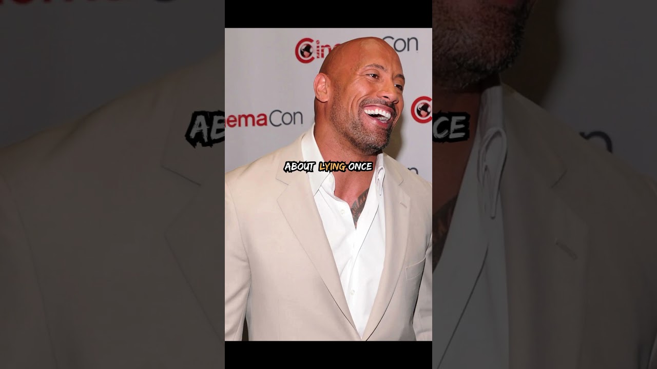 🤣😁a joke about lying once~ Dwayne Johnson #shorts