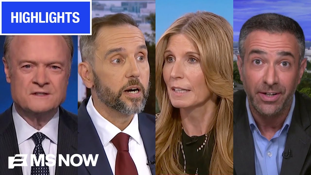 MS NOW hosts react to Jack Smith&rsquo;s EXCLUSIVE interview with Nicolle Wallace | COMPILATION