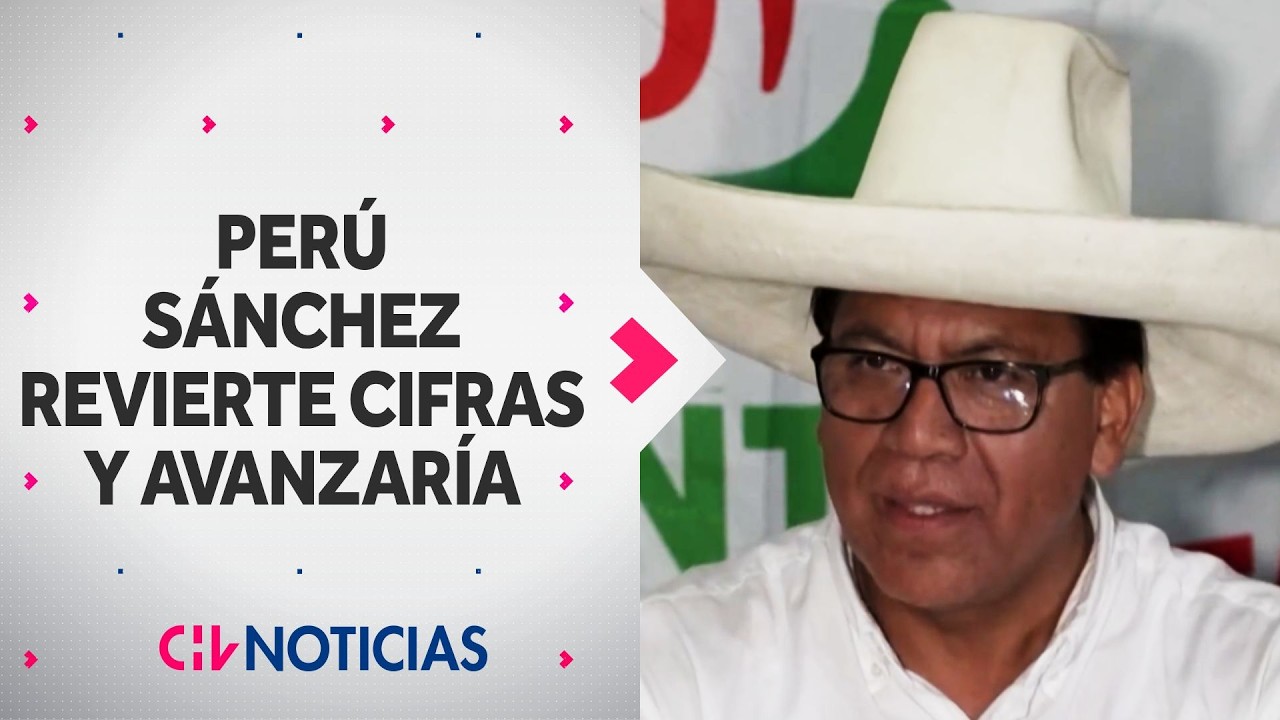 Vuelco total: Roberto S&aacute;nchez avanza al segundo lugar y se enfrentar&iacute;a a Keiko Fujimori en balotaje
