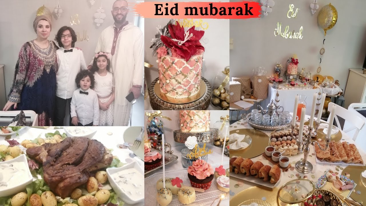 Une journée avec nous pour fêter l'Eid : organisations, préparatifs, petit déjeuner et diner ❤