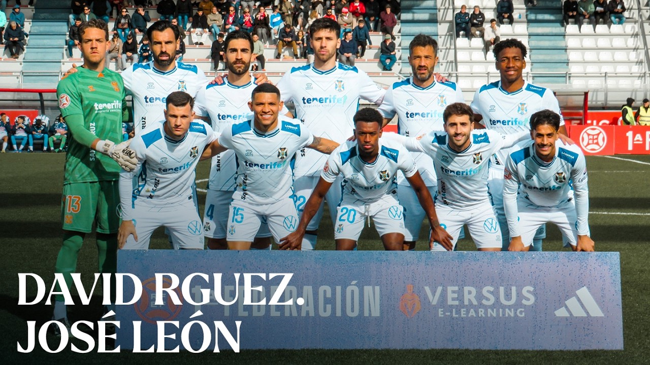 CD Tenerife | David y José León valoran la importancia del punto conseguido a domicilio