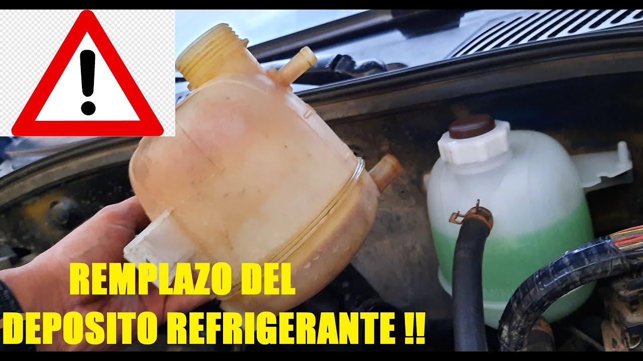 Como remplazar deposito de refrigerante en un Nissan Platina. #platina