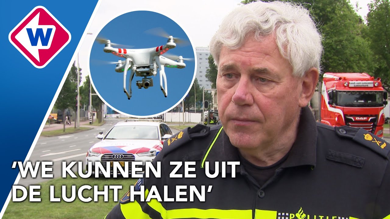Drones in afgesloten luchtruim: politie neemt ze in beslag